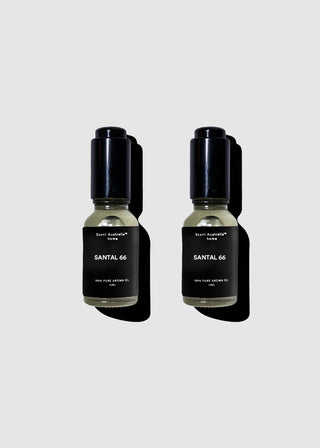Santal 66 oil pack, luxury bathroom scents from kirri