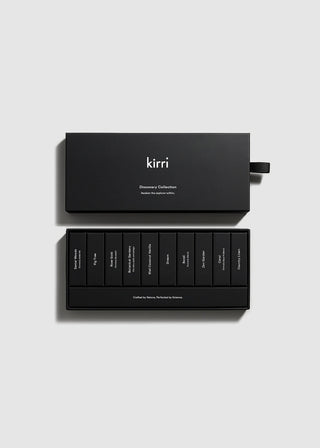 kirri discovery kit with 2ml iconic scent samples