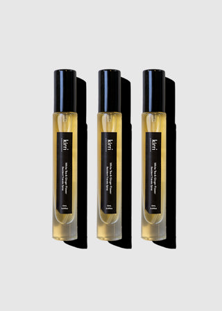 White Tea & Ginger Flowers Travel Spray (10ml) Trio