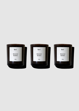Botanical Gardens Candle (400g) Trio