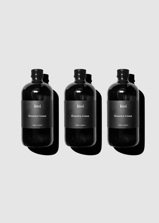 Country Linen Traditional  Refill (500ml) Trio