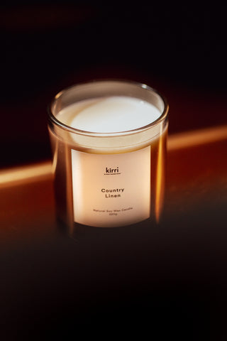 Country Linen Candle (220g)