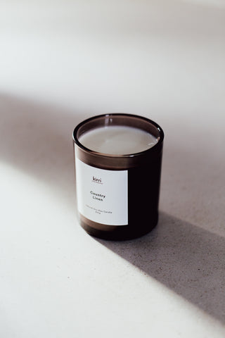 Country Linen Candle (220g) Duo